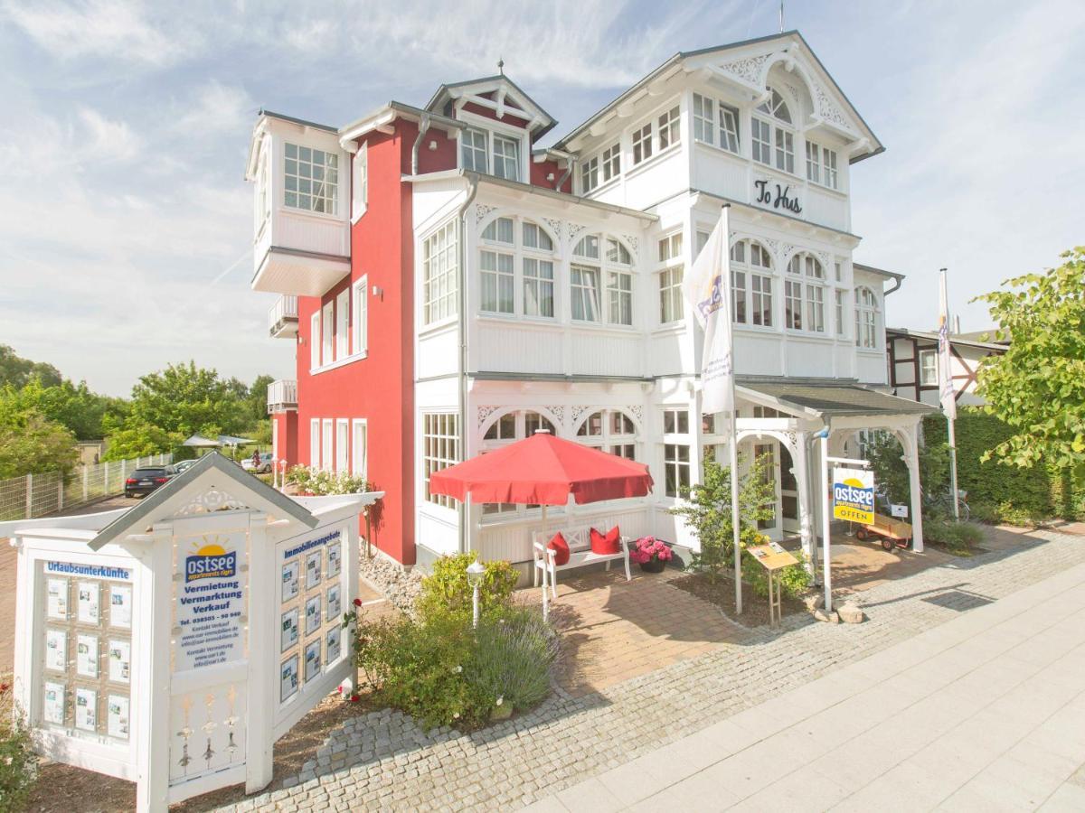 Villa "To Hus" In Sellin - Appartement 07 Im Dg Mit Kamin Und Balkon ภายนอก รูปภาพ